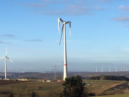 Beschädigte Anlage in Borchen-Etteln  Bildnachweis: Kreis Paderborn